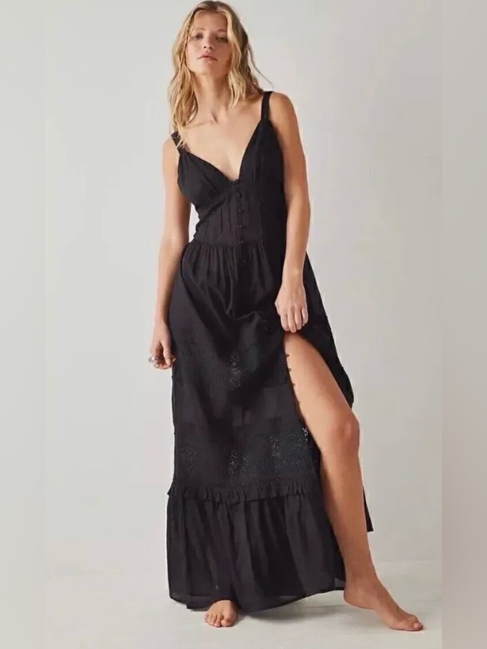 NEW FREE PEOPLE ISABELLA MAXI SLIP